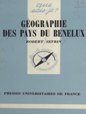 cover image of Géographie des pays du Benelux